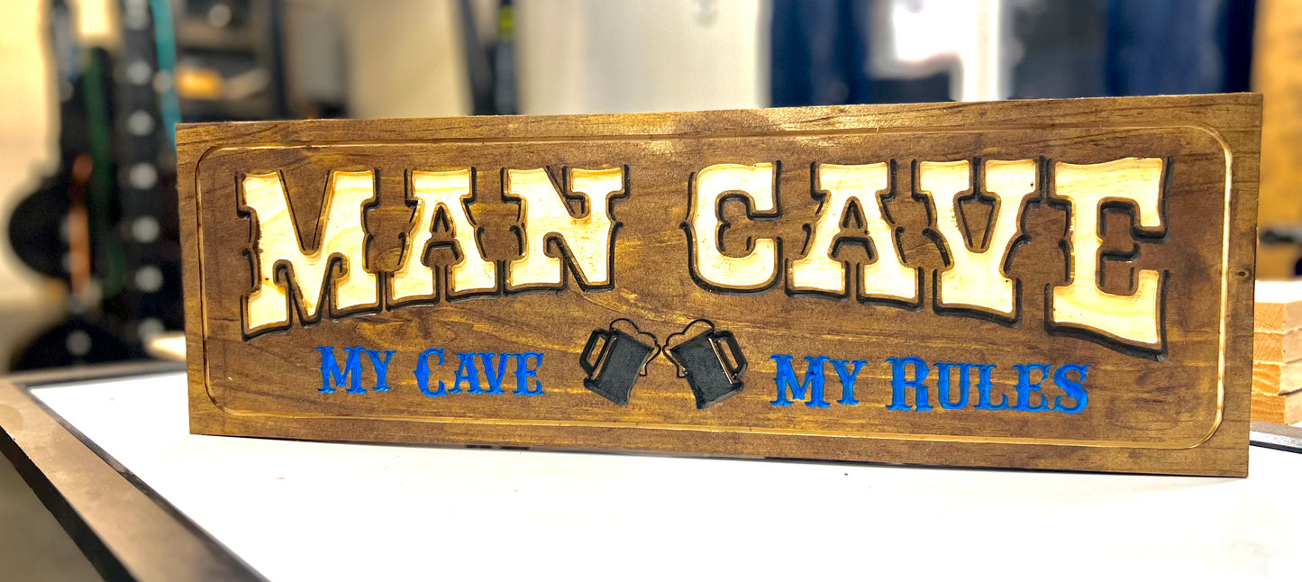 Man Cave Sign